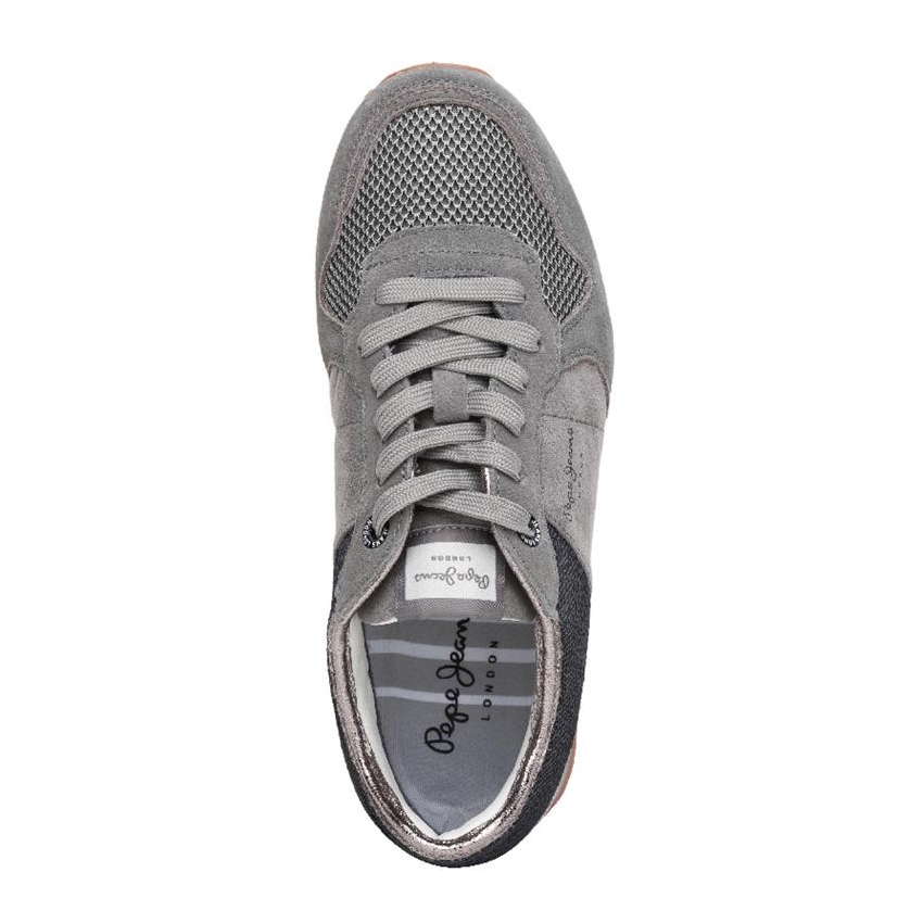 Zapatillas con cierre de cordoneras de Pepe Jeans