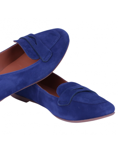 Mocasín con antifaz fabricados en piel para la mujer Mocasín con antifaz fabricados en piel para la mujer