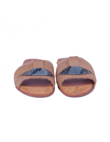 Sandalia de Animal Print de Mujer Sandalia de Animal Print de Mujer