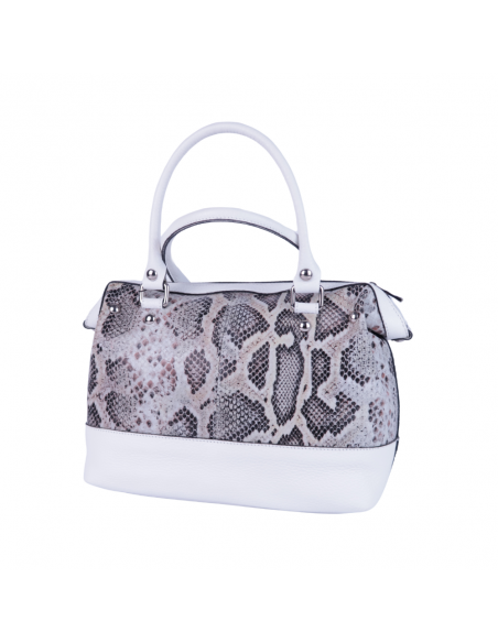 Bolso de Animal Print Serpiente natural
