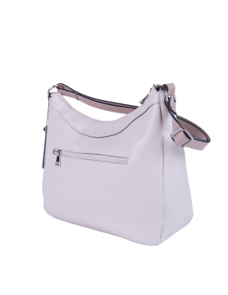 Bolso de mujer con cremallera trasera