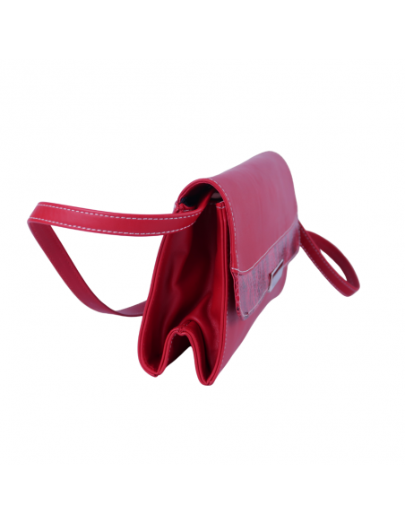 Bolso baguete de mujer con bandolera