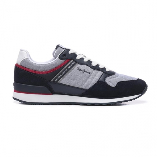Zapatillas de hombre Pepe Jeans Azul Cross Chambray 2