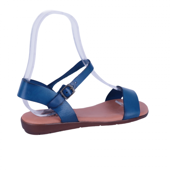 Sandalias de Mujer de Piel Planas Porlastiendas 2
