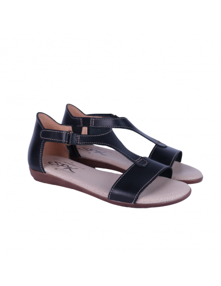 Sandalias de Mujer de Piel Planas Porlastiendas Sandalias de Mujer de Piel Planas Porlastiendas