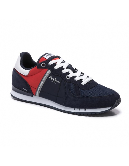 Zapatillas de Hombre Pepe Jeans Azul Tinker Zero