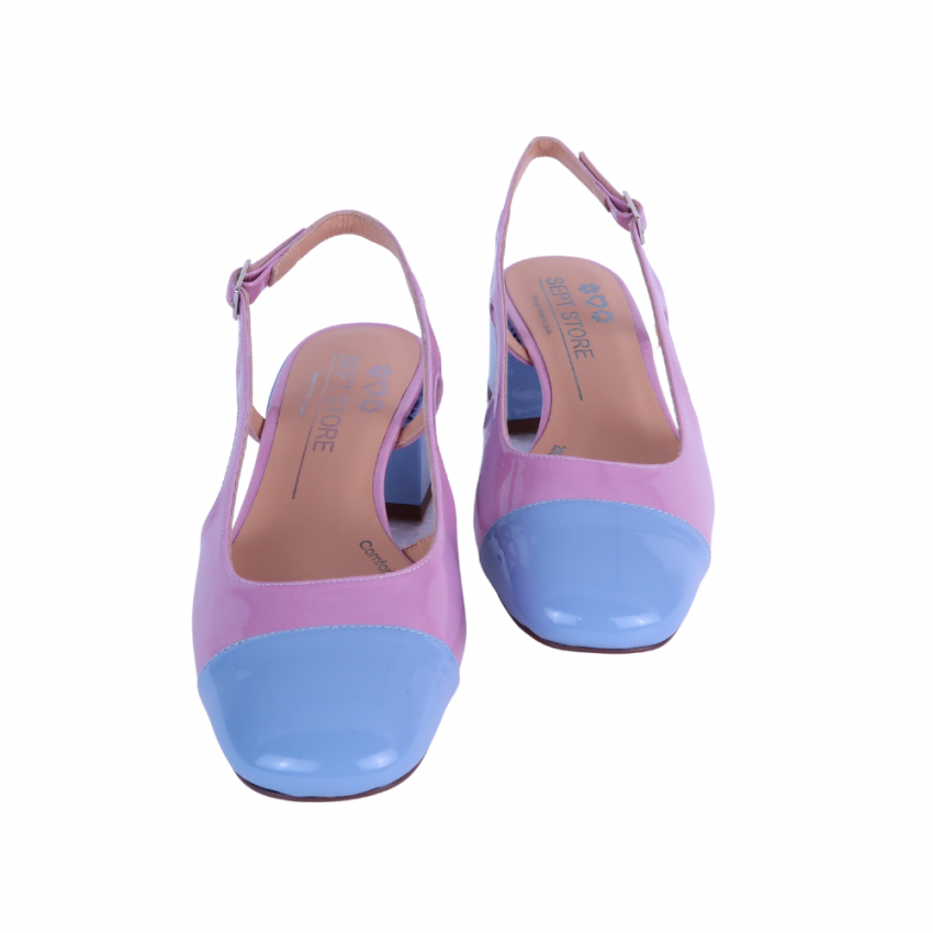 Zapatos de Vestir de mujer Sept Store combinados en charol