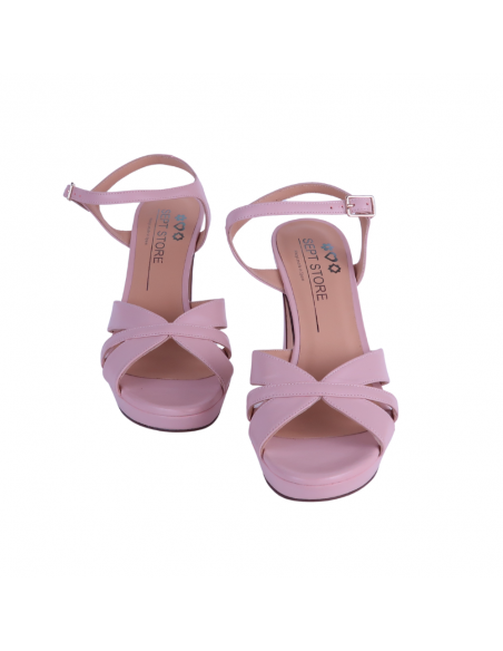 Sandalias de Piel Sept Store con plataforma Sandalias de Piel Sept Store con plataforma