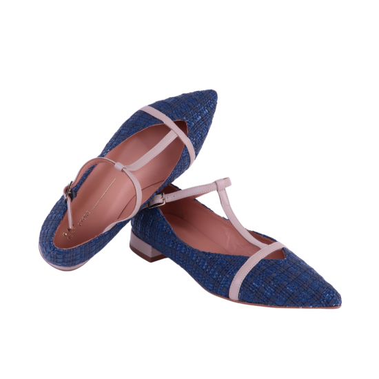 Zapato Plano de Mujer SeptStore Azul 2