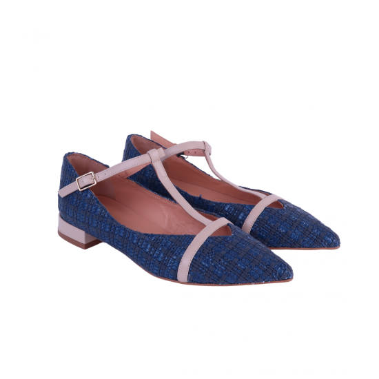 Zapato Plano de Mujer SeptStore Azul