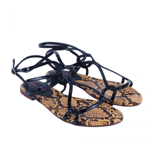 Sandalias planas de Mujer SEPT STORE amarillas