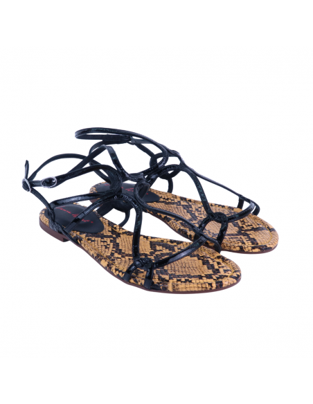 Sandalias planas de Mujer SEPT STORE amarillas Sandalias planas de Mujer SEPT STORE amarillas