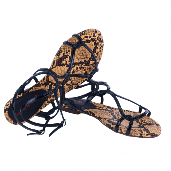 Sandalias planas de Mujer SEPT STORE amarillas 2