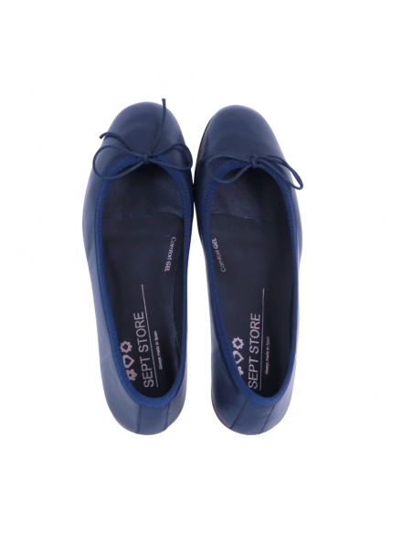 Zapatos de piel SEPT STORE Marino 25149