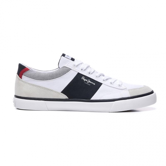 Deportivas de Hombre Pepe Jeans Blancas Kenton 2