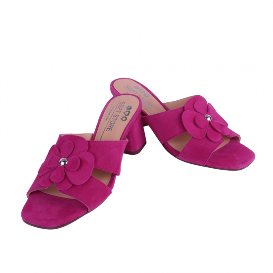 Sandalias de mujer Sept Store fucsia 2