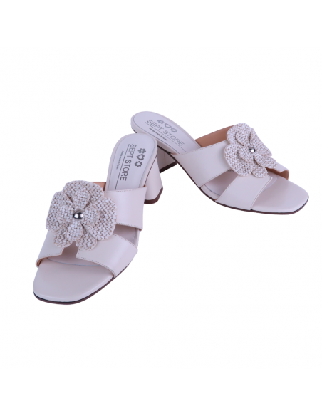 Adorno flor de rafia para Sept Store