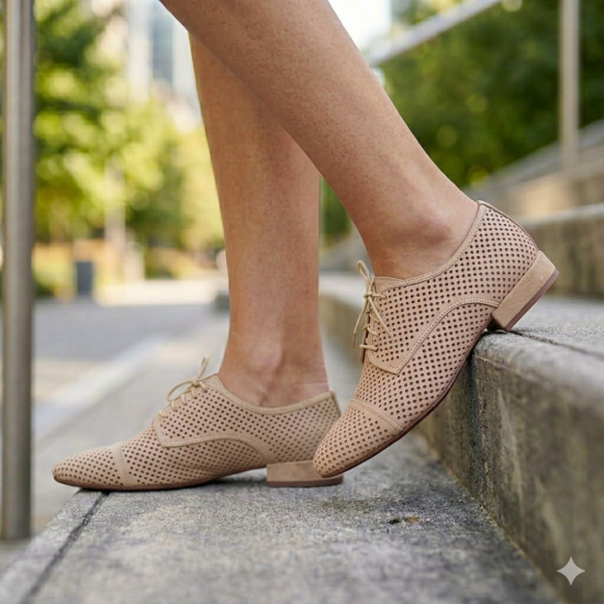 Zapato plano SEPT STORE 26058 picado 2